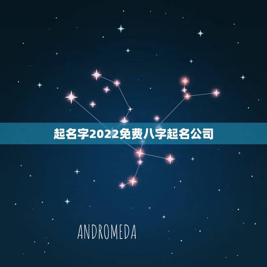 起名字2022免费八字起名公司，宝宝名字打分免费测试