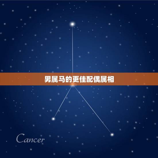 男属马的更佳配偶属相，生肖马男和什么属相最配