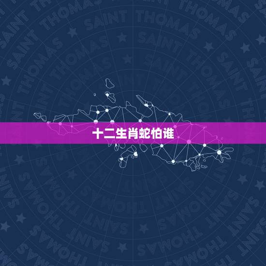 十二生肖蛇怕谁,属蛇人最怕的人是谁 十二生肖蛇怕谁,属蛇人最怕的人是谁