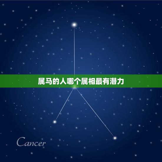 属马的人哪个属相最有潜力，属马的和什么属相最配