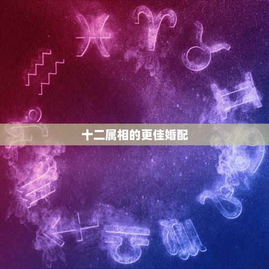 十二属相的更佳婚配,更好的婚姻属相 十二属相的更佳婚配,更好的婚姻属相