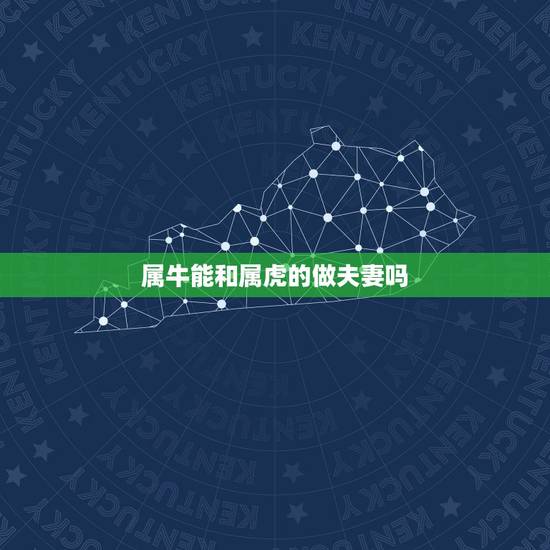属牛能和属虎的做夫妻吗，属牛与属虎结婚适合吗