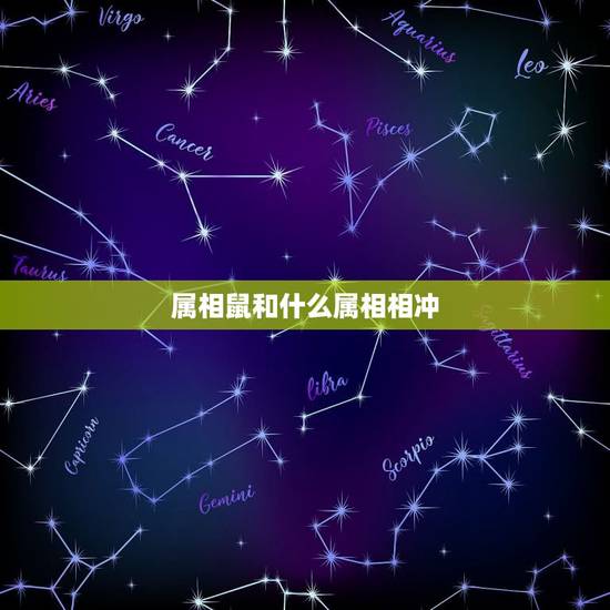 属相鼠和什么属相相冲，96鼠跟什么属相配