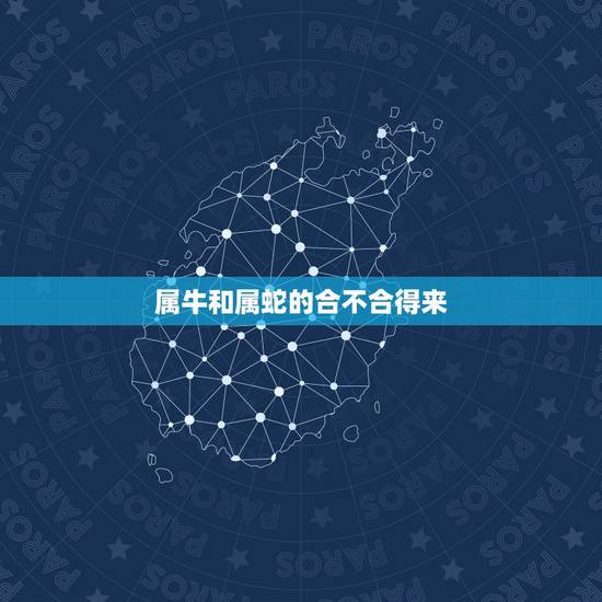 属牛和属蛇的合不合得来，属牛和属鸡的合不合