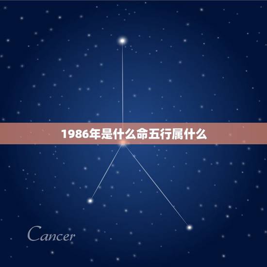 1986年是什么命五行属什么,1986年五行属什么 1986年是什么命五行属什么,1986年五行属什么