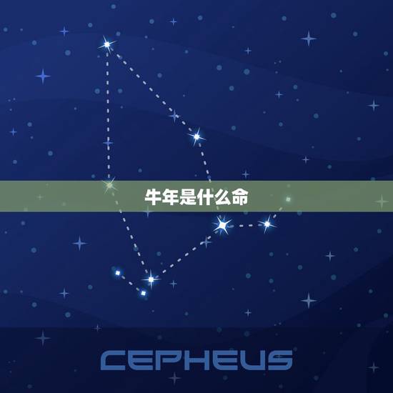 牛年是什么命，属牛1973年出生是什么命