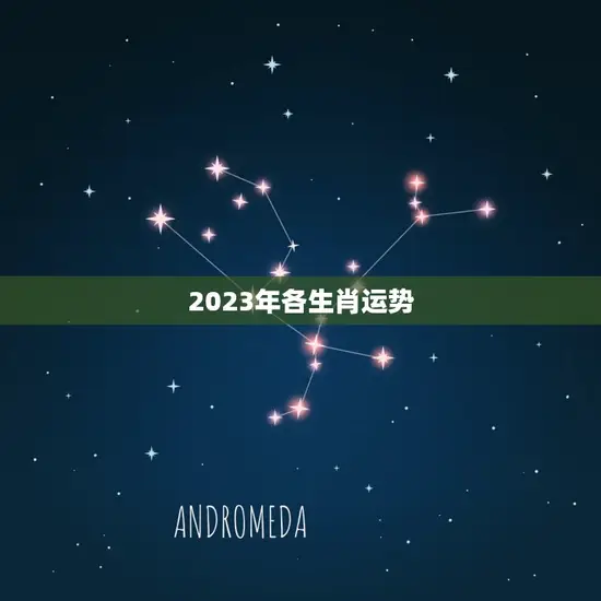 2023年各生肖运势 2023年各生肖运势