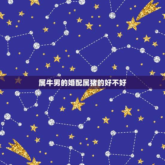 属牛男的婚配属猪的好不好,女属猪和男属牛配吗? 属牛男的婚配属猪的好不好,女属猪和男属牛配吗?