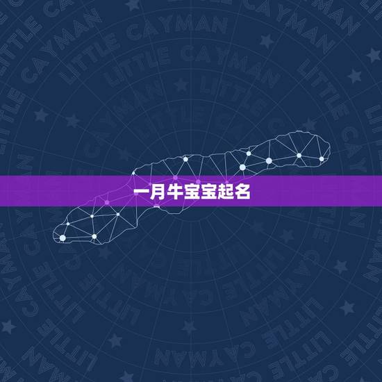 一月牛宝宝起名,女牛宝宝起名用字 一月牛宝宝起名,女牛宝宝起名用字