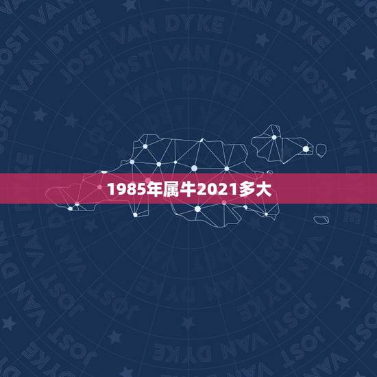 1985年属牛2021多大，2021年属牛多大岁数