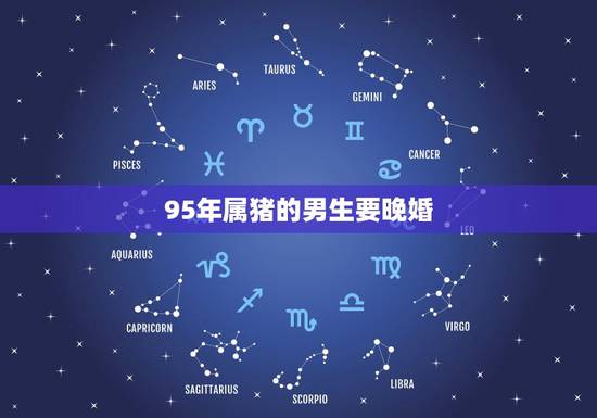 95年属猪的男生要晚婚,95年属猪女的婚姻 95年属猪的男生要晚婚,95年属猪女的婚姻