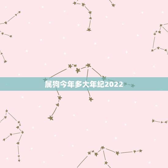 属狗今年多大年纪2022,特朗普多大年纪今年 属狗今年多大年纪2022,特朗普多大年纪今年