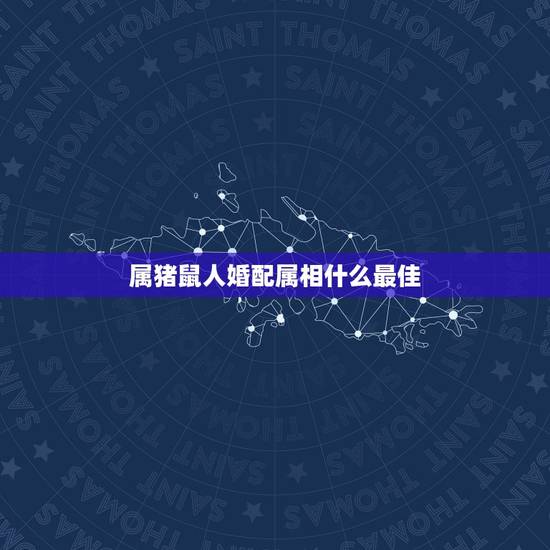 属猪鼠人婚配属相什么最佳，属相婚配表之属猪的和什么属相最配