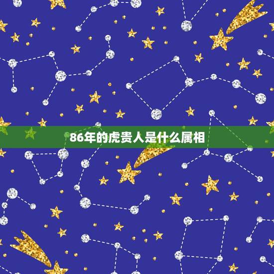 86年的虎贵人是什么属相,86年属虎的是什么命 86年的虎贵人是什么属相,86年属虎的是什么命