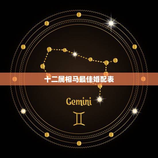 十二属相马最佳婚配表,12生肖排序婚配表 十二属相马最佳婚配表,12生肖排序婚配表