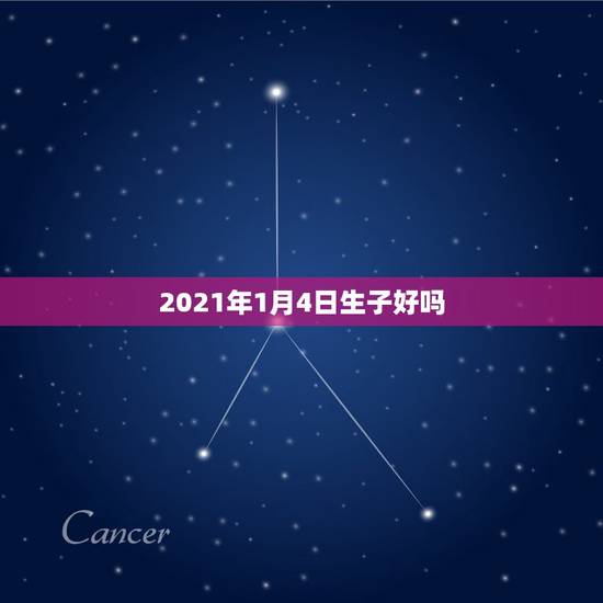 2021年1月4日生子好吗，2021年牛年不宜生子的属相是什么？