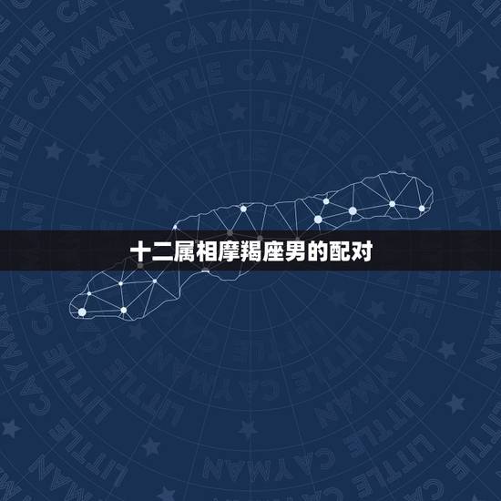 十二属相摩羯座男的配对,摩羯座和什么属相最配 十二属相摩羯座男的配对,摩羯座和什么属相最配