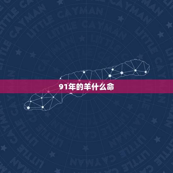 91年的羊什么命，91属羊人30岁以后的命运