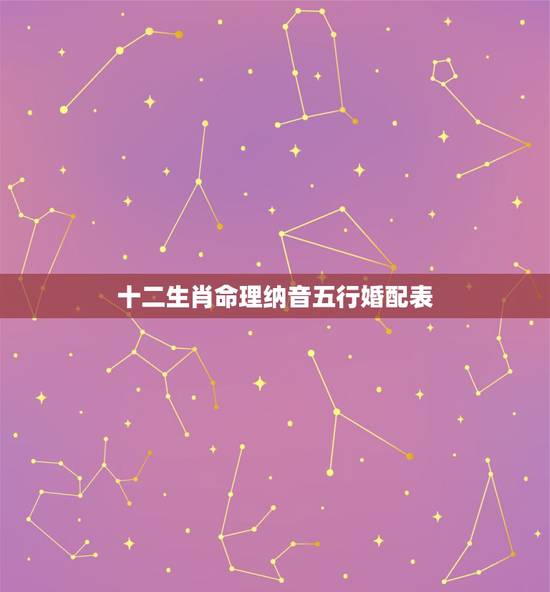 十二生肖命理纳音五行婚配表，属蛇的属相婚配表