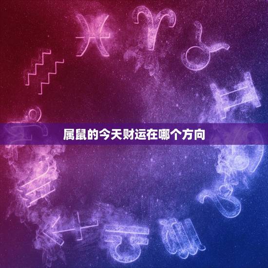 属鼠的今天财运在哪个方向，2022 属鼠的运势和财运女