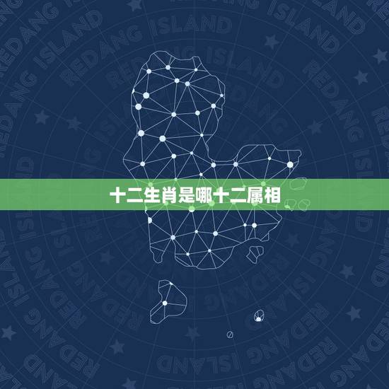 十二生肖是哪十二属相，十二生肖中哪一个生肖是最吉祥