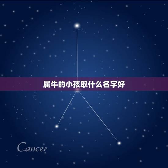 属牛的小孩取什么名字好,宝宝属牛的起什么样的名字好呢? 属牛的小孩取什么名字好,宝宝属牛的起什么样的名字好呢?