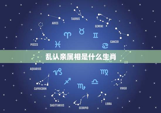 乱认亲属相是什么生肖，乱性的十二生肖有哪些？