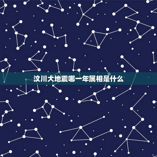 汶川大地震哪一年属相是什么,汶川大地震是哪年发生的? 汶川大地震哪一年属相是什么,汶川大地震是哪年发生的?
