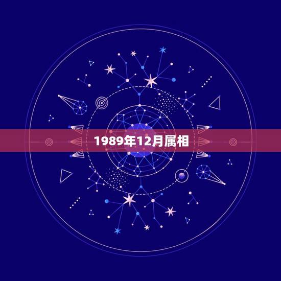 1989年12月属相,一1989年出生的人属相是什么? 1989年12月属相,一1989年出生的人属相是什么?