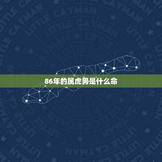 86年的属虎男是什么命,1986年是什么命 1986年出生的属虎人20 86年的属虎男是什么命,1986年是什么命 1986年出生的属虎人20