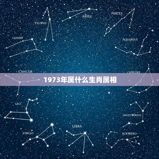1973年属什么生肖属相，1973年出生的人生肖属相是什么？