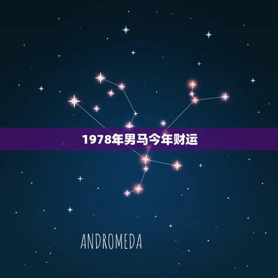 1978年男马今年财运,78年属马的今年财运如何 1978年男马今年财运,78年属马的今年财运如何