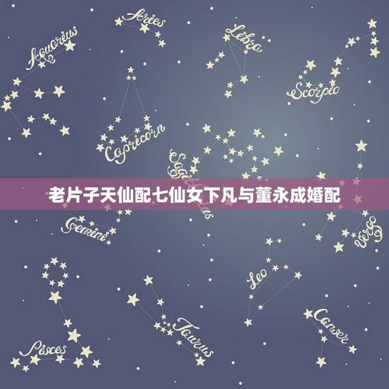 老片子天仙配七仙女下凡与董永成婚配，梗概《天仙配》中七仙女和董永的故事
