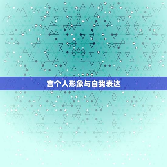 宫个人形象与自我表达 宫个人形象与自我表达