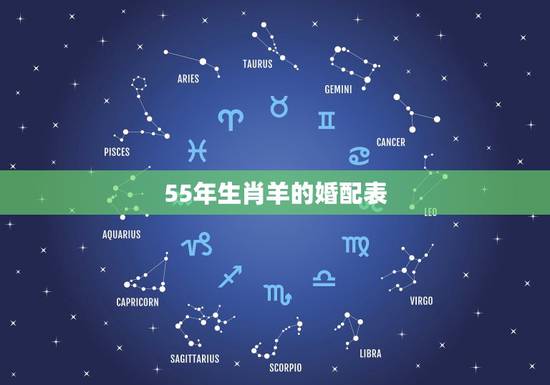 55年生肖羊的婚配表,男属羊55年生女属马66年生婚配如何? 55年生肖羊的婚配表,男属羊55年生女属马66年生婚配如何?
