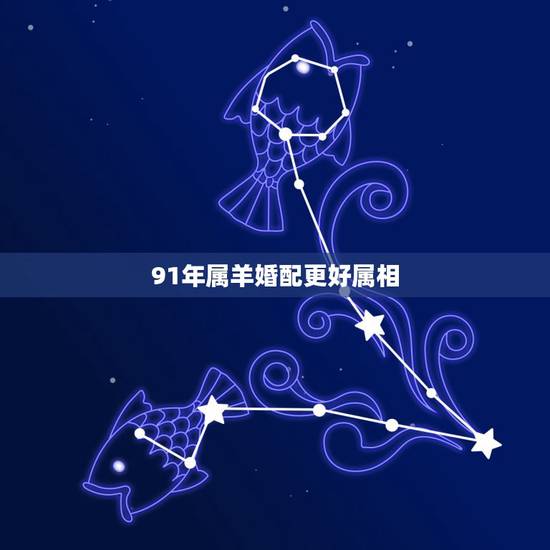 91年属羊婚配更好属相，91年属羊女命里有儿子吗