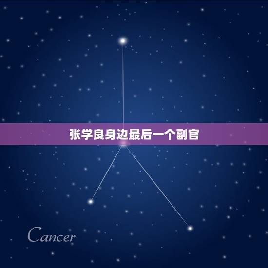 张学良身边最后一个副官，张学良部队后来归谁了