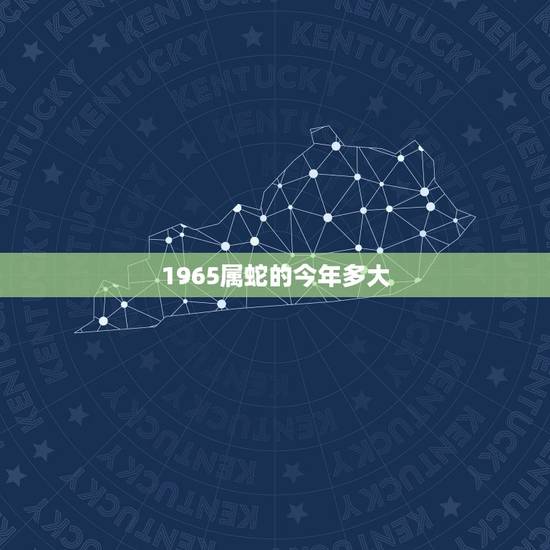 1965属蛇的今年多大,1965年生今年多大 1965属蛇的今年多大,1965年生今年多大