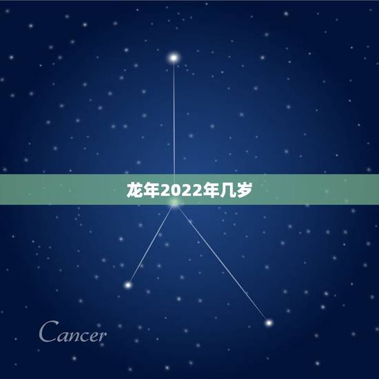 龙年2022年几岁,2022年属龙人 龙年2022年几岁,2022年属龙人