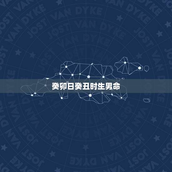癸卯日癸丑时生男命,丁未丁未癸卯癸丑男 癸卯日癸丑时生男命,丁未丁未癸卯癸丑男