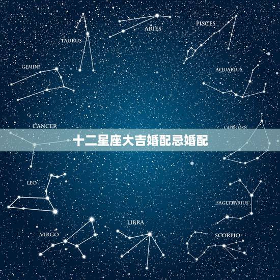 十二星座大吉婚配忌婚配，属相婚配你怎么看？