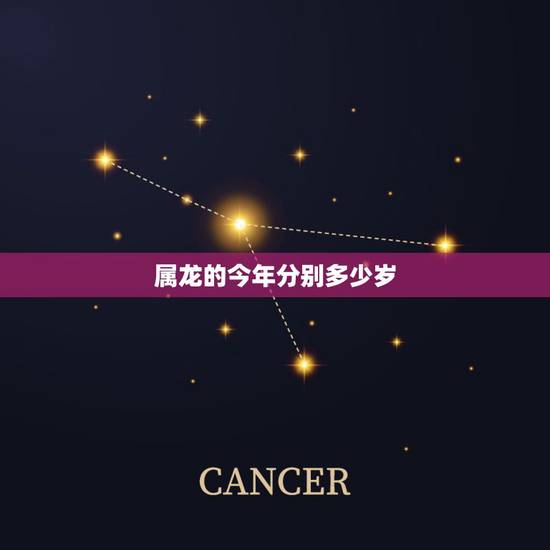 属龙的今年分别多少岁,1964年属龙今年多少岁 属龙的今年分别多少岁,1964年属龙今年多少岁