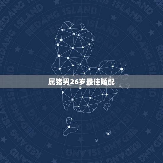 属猪男26岁最佳婚配，属相婚配：男属猪和女属蛇相配吗