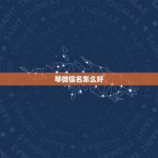 琴微信名怎么好，带琴的微信名字