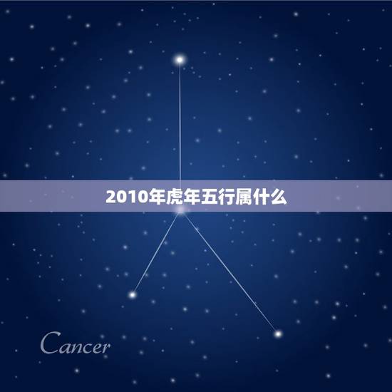 2010年虎年五行属什么,2010年五行属什么命 2010年虎年五行属什么,2010年五行属什么命