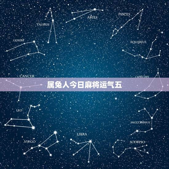 属兔人今日麻将运气五，测试今日麻将运势