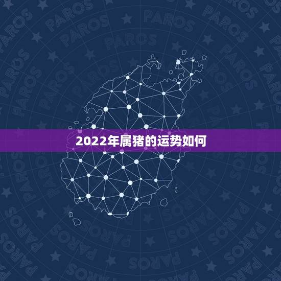 2022年属猪的运势如何，2022属猪人的全年运势如何