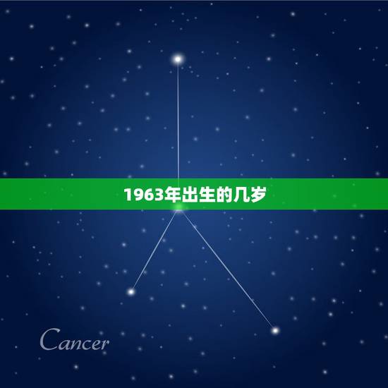 1963年出生的几岁,63年兔多大岁数 1963年出生的几岁,63年兔多大岁数