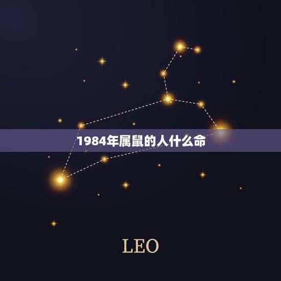 1984年属鼠的人什么命,我是69年生人属鸡的我的命运是什么 1984年属鼠的人什么命,我是69年生人属鸡的我的命运是什么