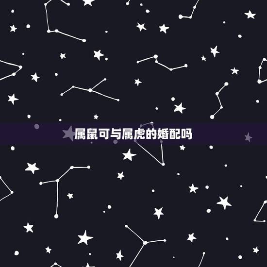 属鼠可与属虎的婚配吗,属鼠的和属虎的婚配怎么样啊? 属鼠可与属虎的婚配吗,属鼠的和属虎的婚配怎么样啊?